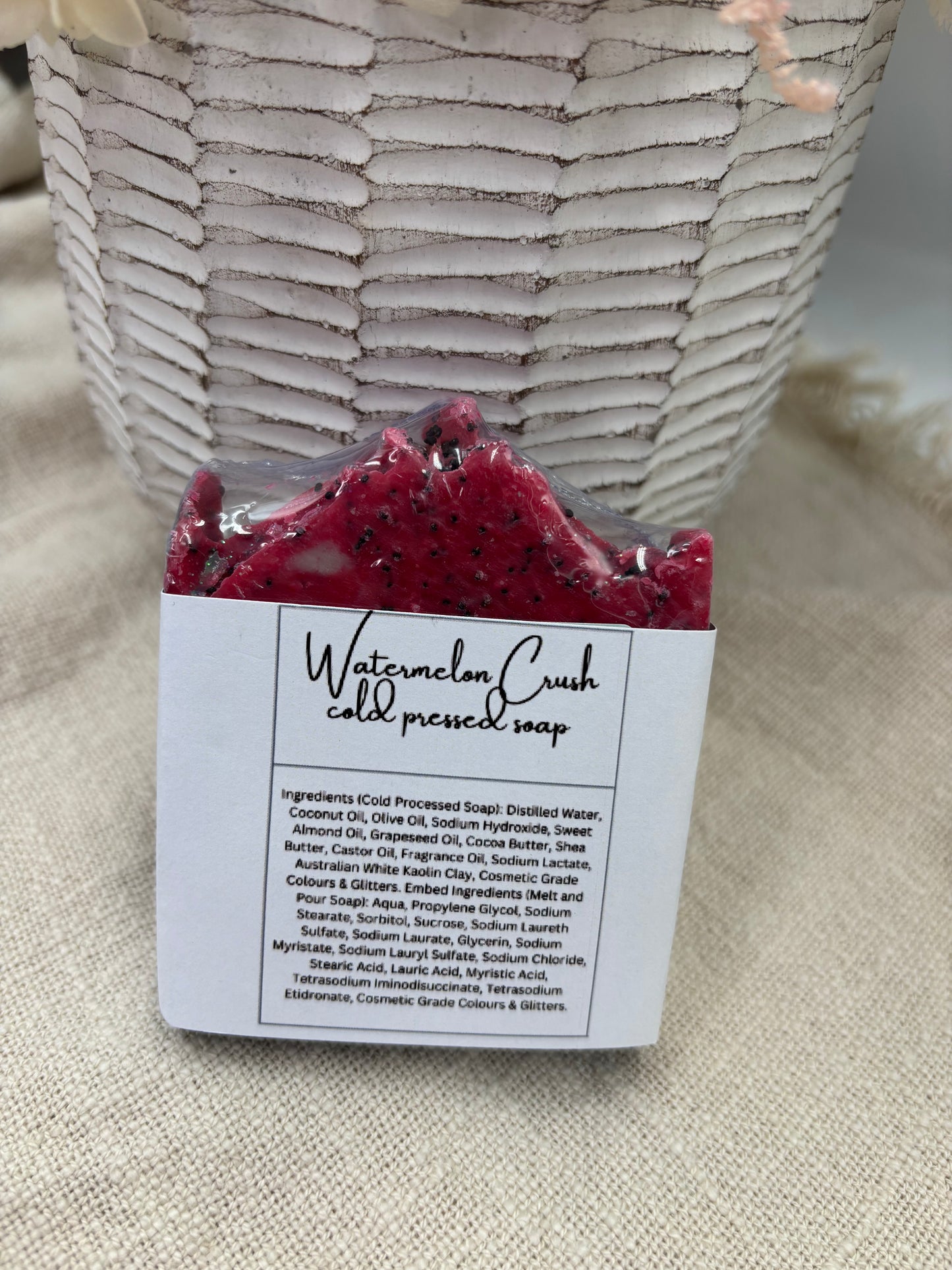 Watermelon |  Cold Pressed Soap