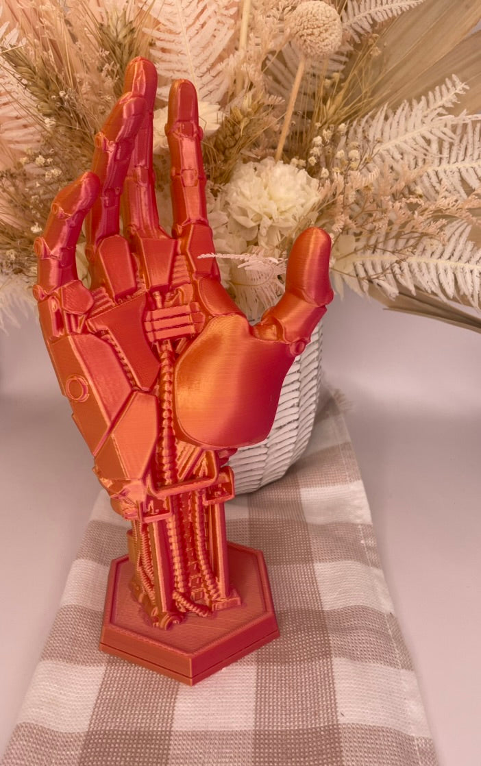 3D Printed | Cyberpunk Game Controller Stand | Orange