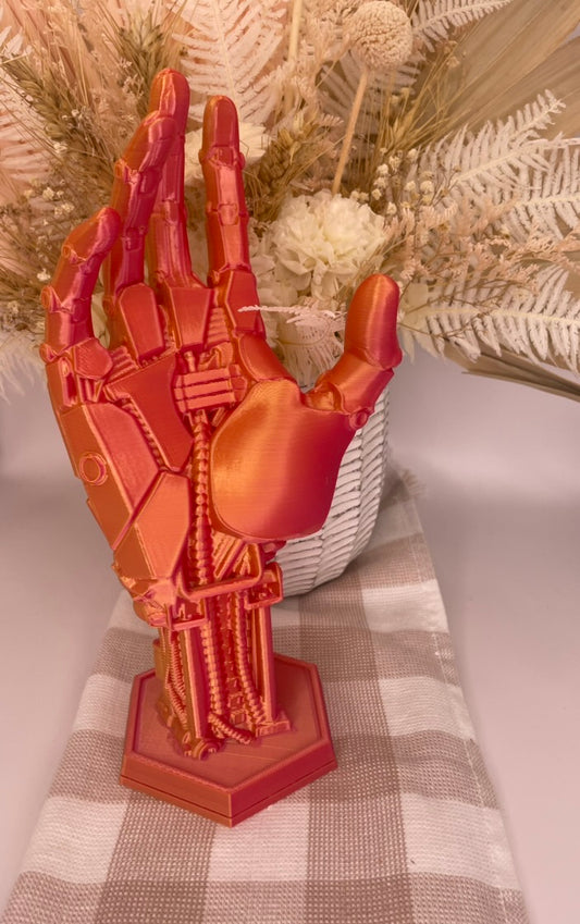 3D Printed | Cyberpunk Game Controller Stand | Orange