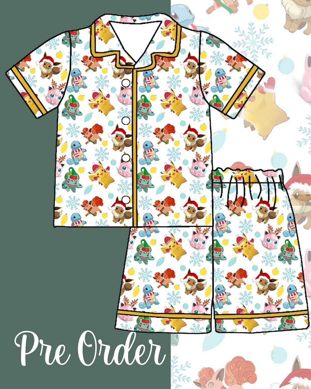 PRE ORDER Organic 2pcs Set | Catch Em Chrissy