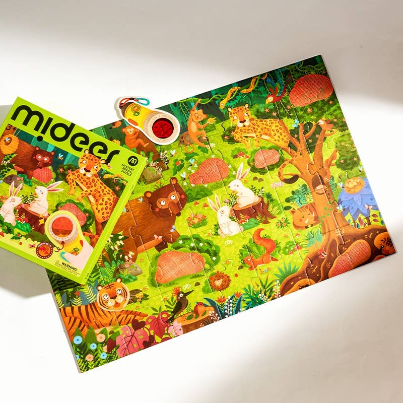 Mideer Mystery Reveal Puzzle - Forest Mysteries