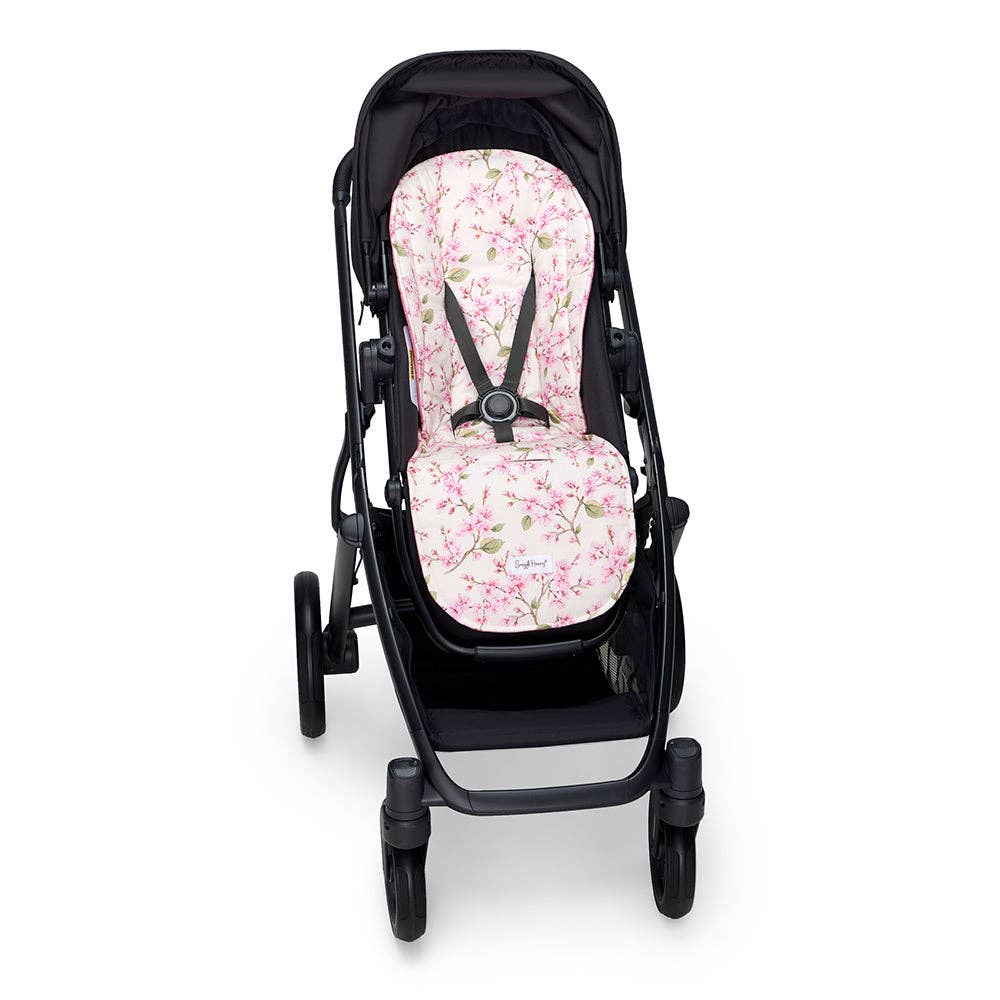 Cherry Blossom Universal Organic Pram Liner