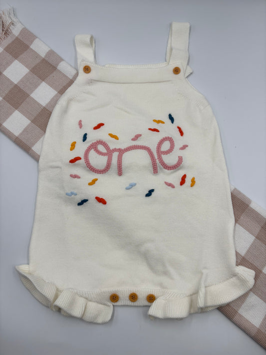 "One" Romper | Hundreds and Thousands