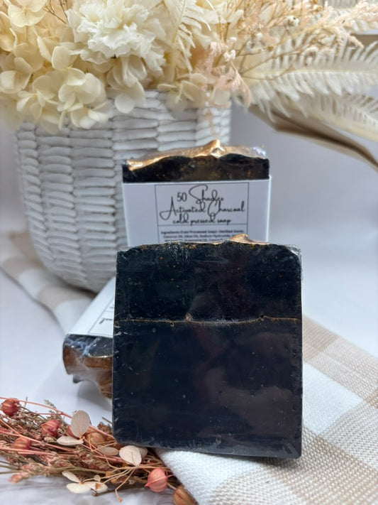 50 Shades Activated Charcoal | Cold Pressed Soap