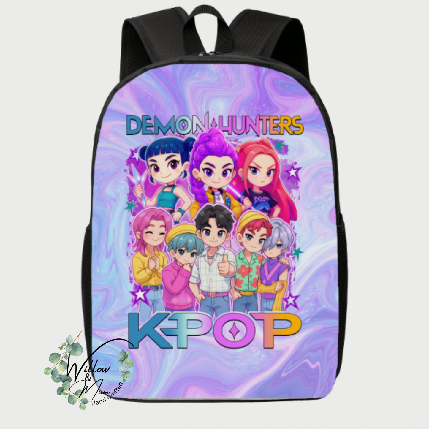 K-pop School Bag | Purple