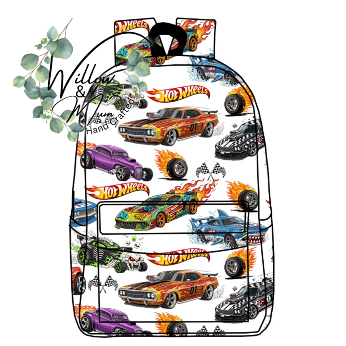 PRE ORDER School Bag | HotWheels