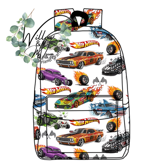 PRE ORDER School Bag | HotWheels