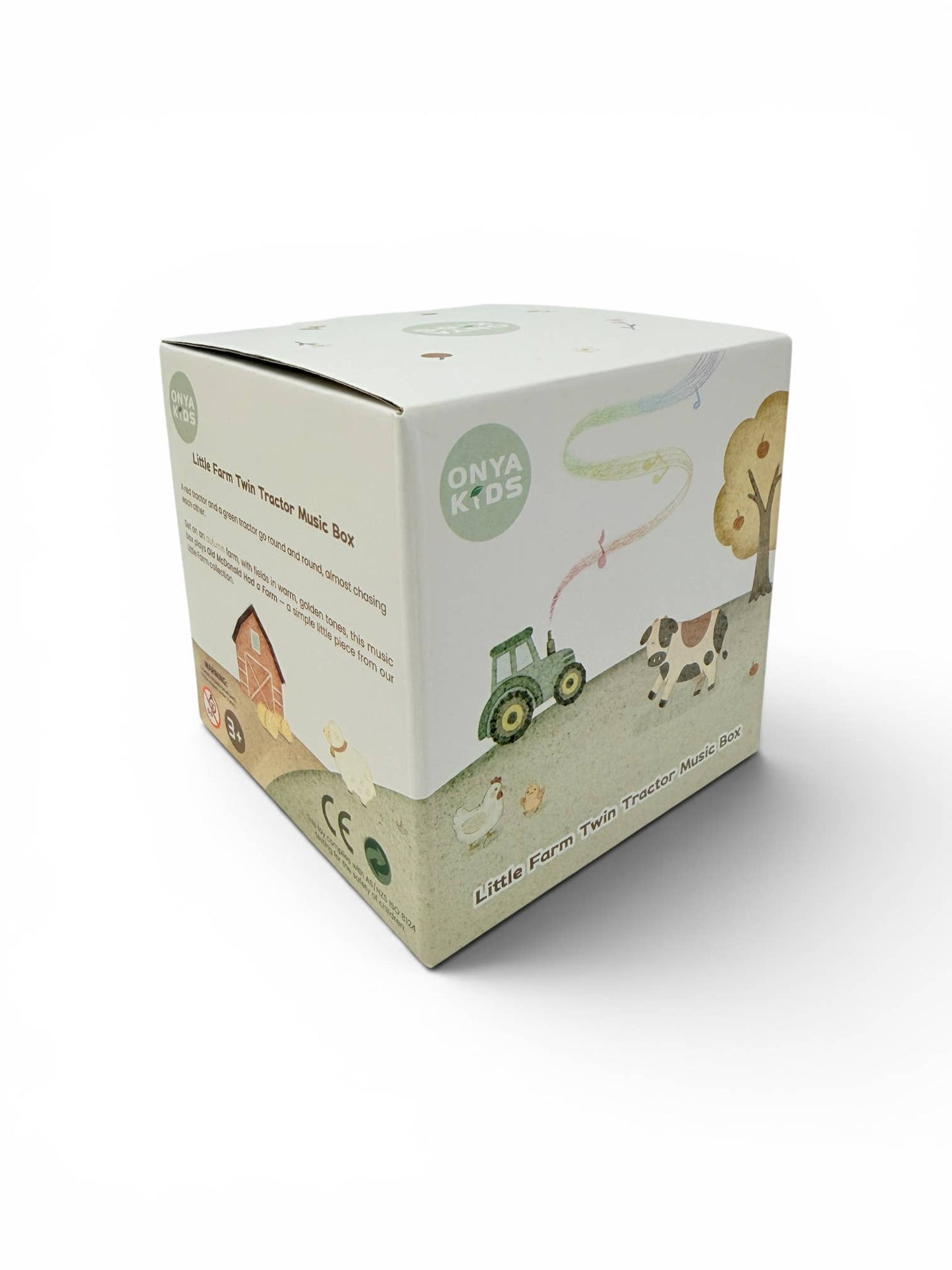 Onya Kids Farm Music Box with 2 Tractors