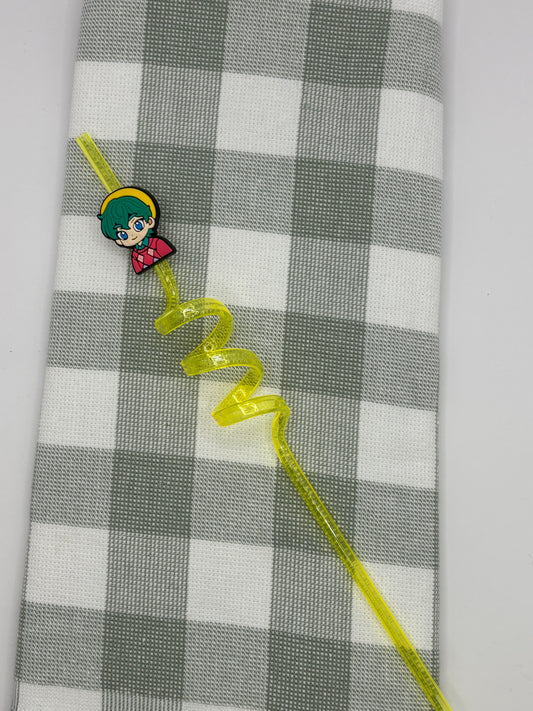 K-Pop Swirly Straw Baby