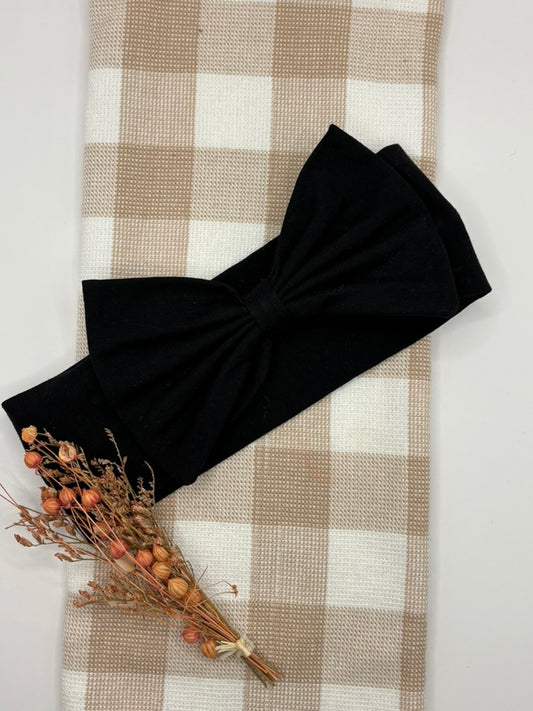 Baby | Hair Bow | Black
