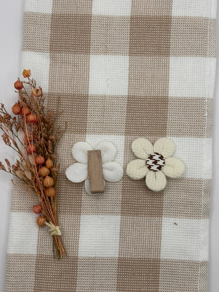 Baby | Hair Bow Clips | Flowers 2