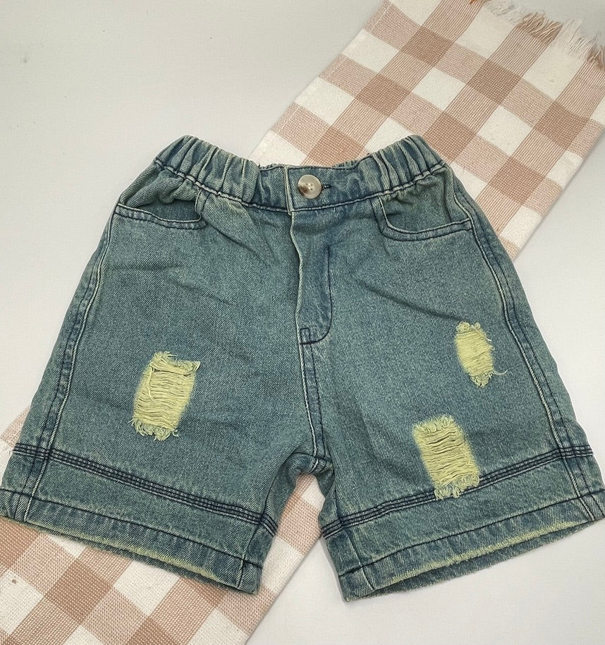 Denim Rusty Shorts