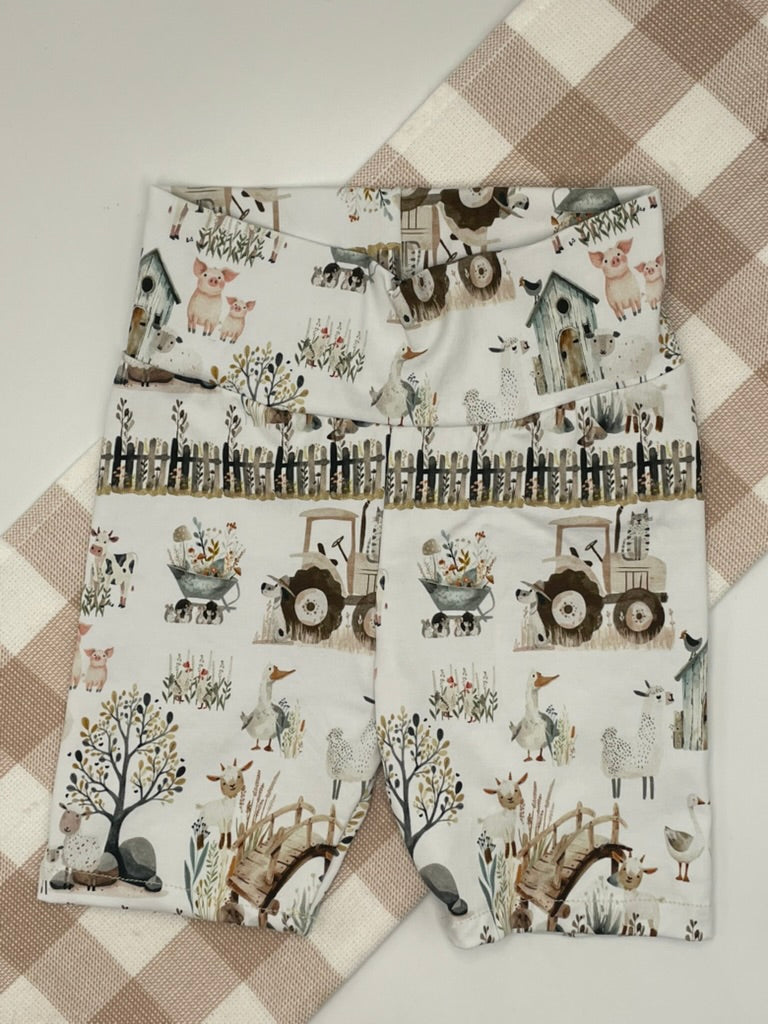 Handmade Bike Shorts | Farm Yard