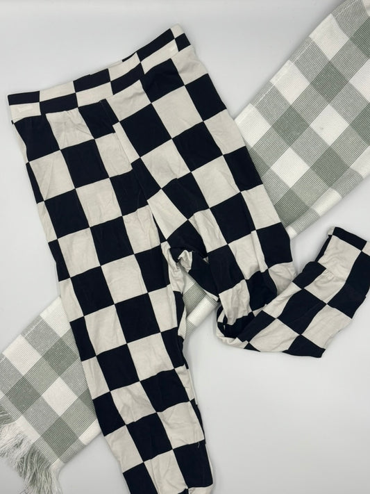 Bamboo Check Pants | T3