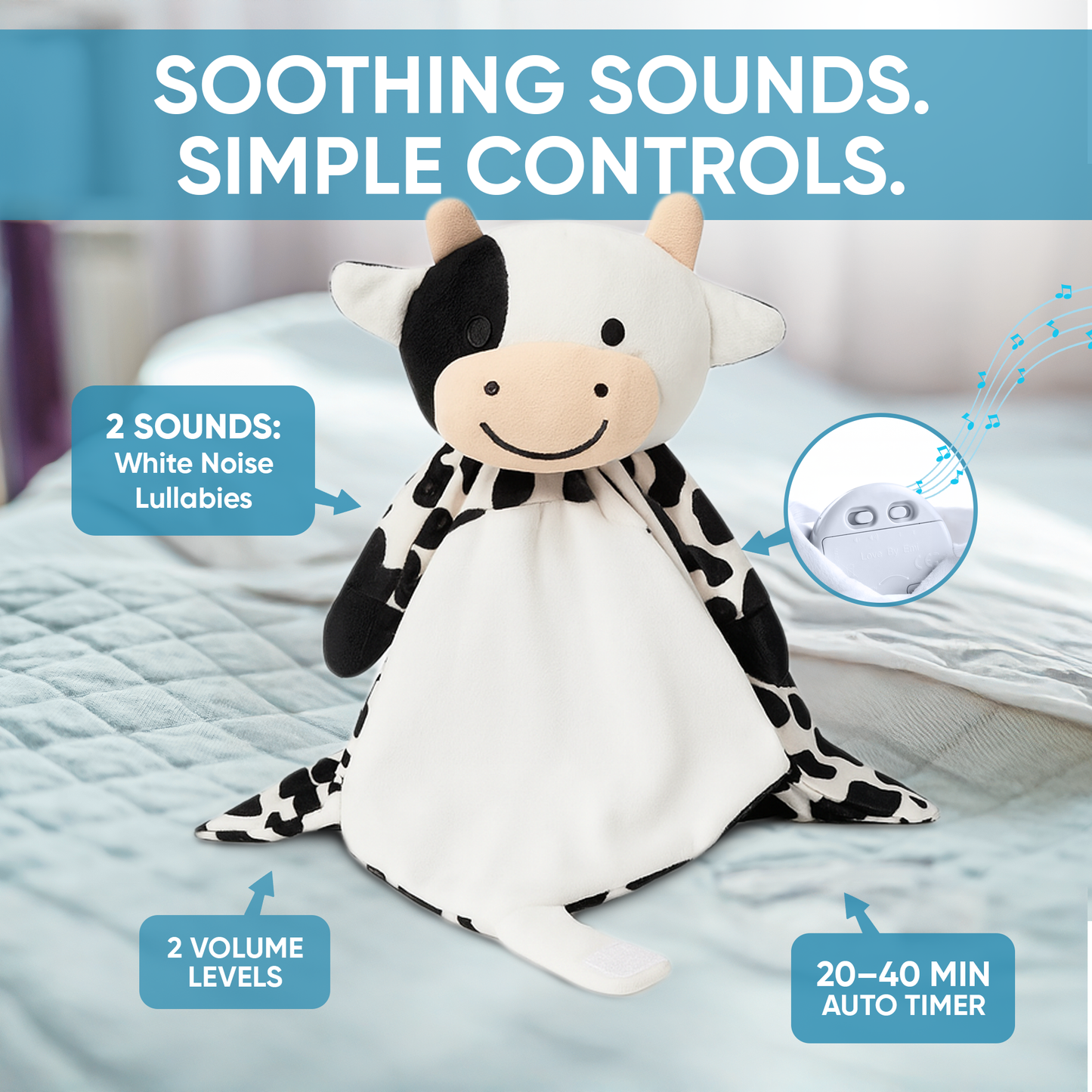 Lylah the Cow | Musical Comforter