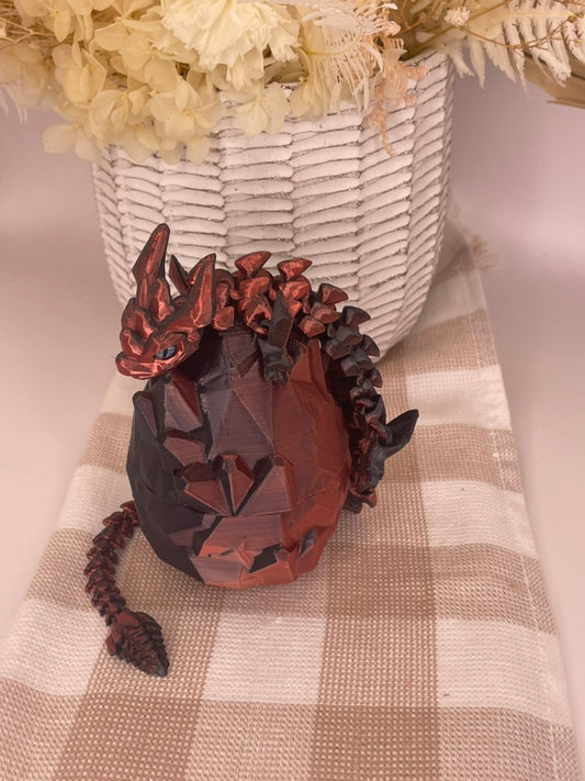 3D Printed | Dragon & Egg set