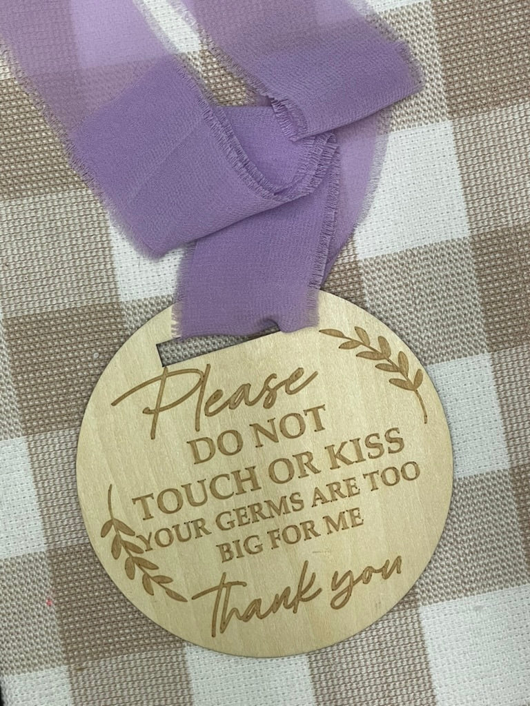 Please Don't Touch! Keep Me Safe Baby Sign