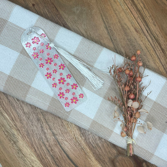 Bookmark | Pink flower