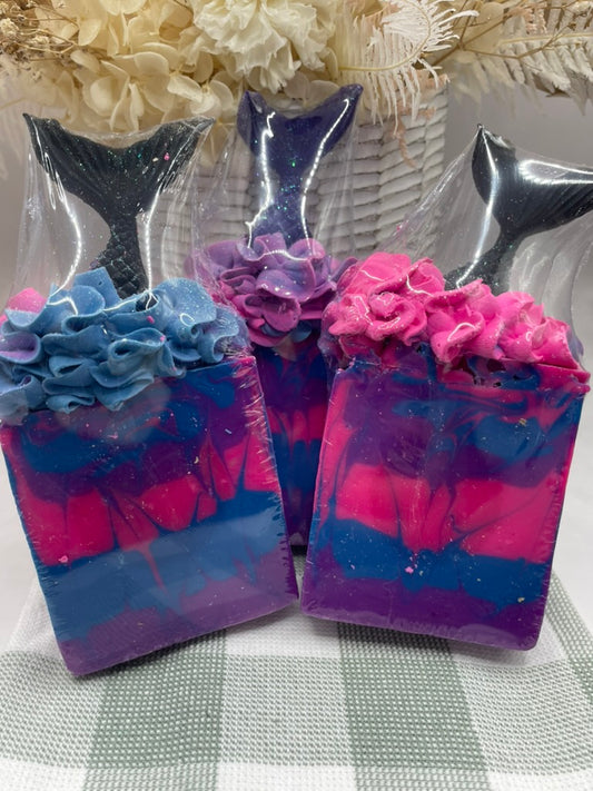 Honeysuckle Jasmine Mermaid | Cold pressed soap
