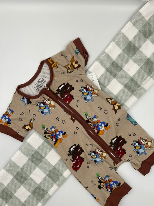 Cartoon Mix Romper