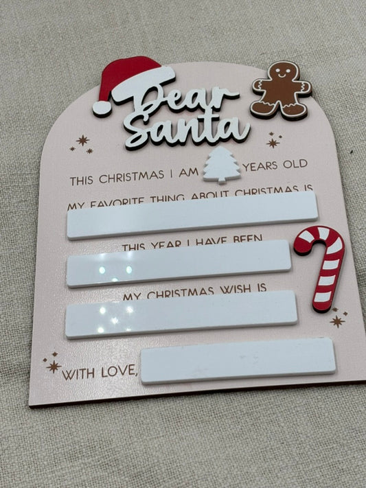 Dear Santa Board 3