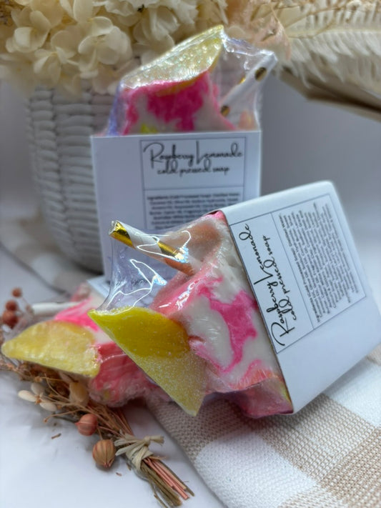 Raspberry lemonade | Cold pressed soap