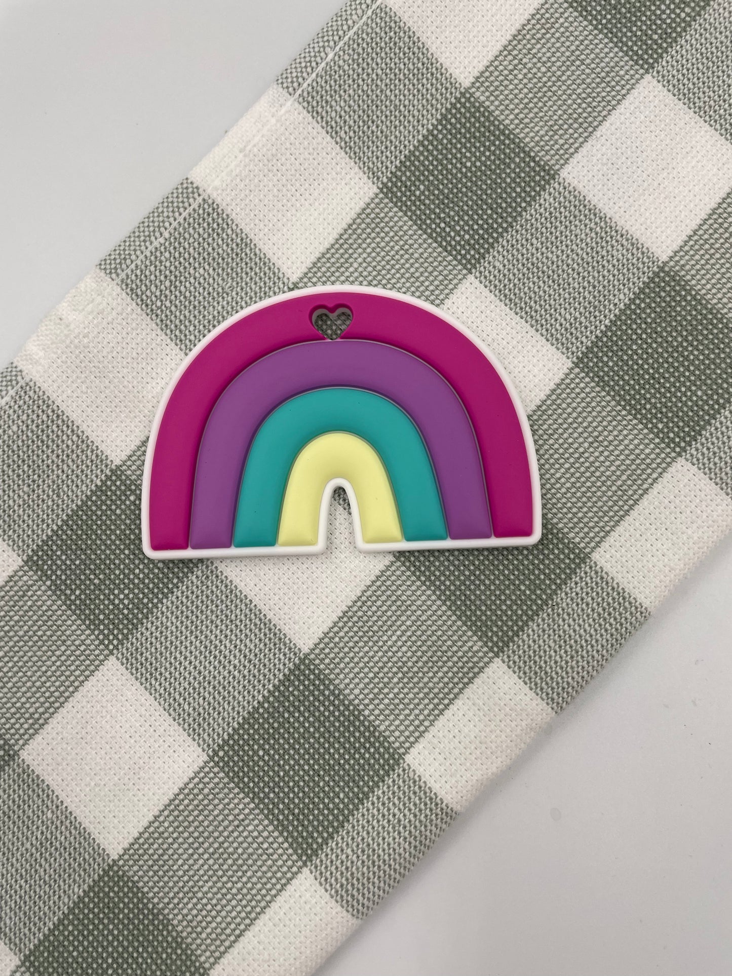 Rainbow Silicone Teether