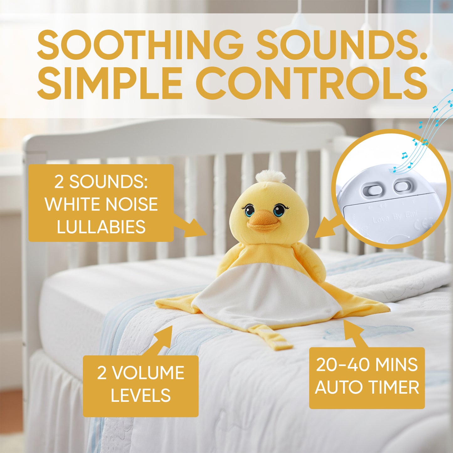 Zaylee the Duck | Musical Comforter
