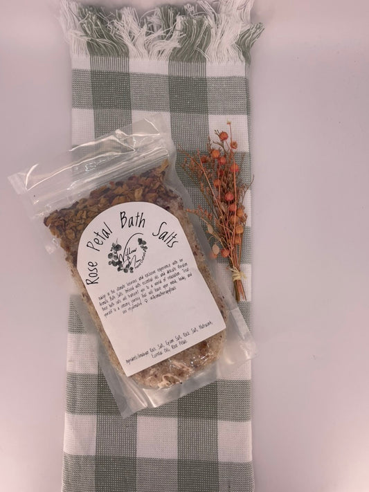 Rose Petal Bath Salts