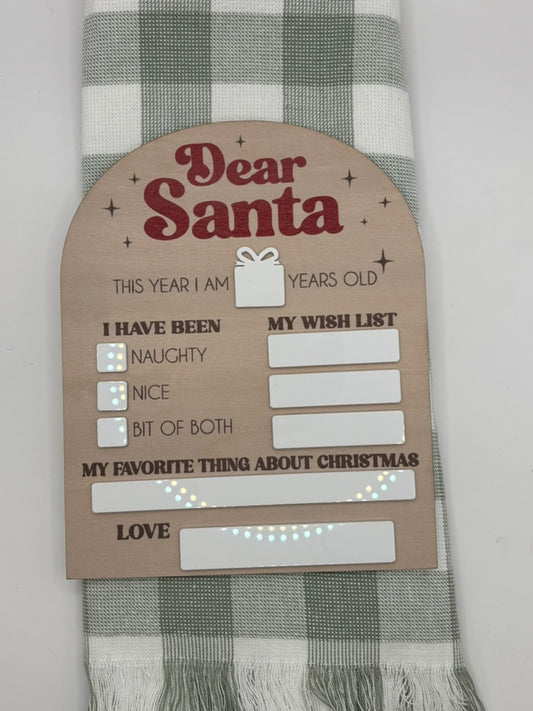 Dear Santa Board