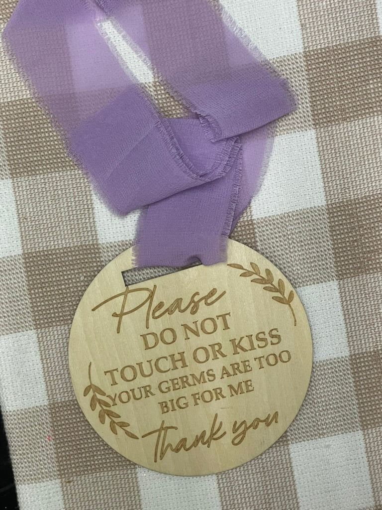 Please Don't Touch! Keep Me Safe Baby Sign
