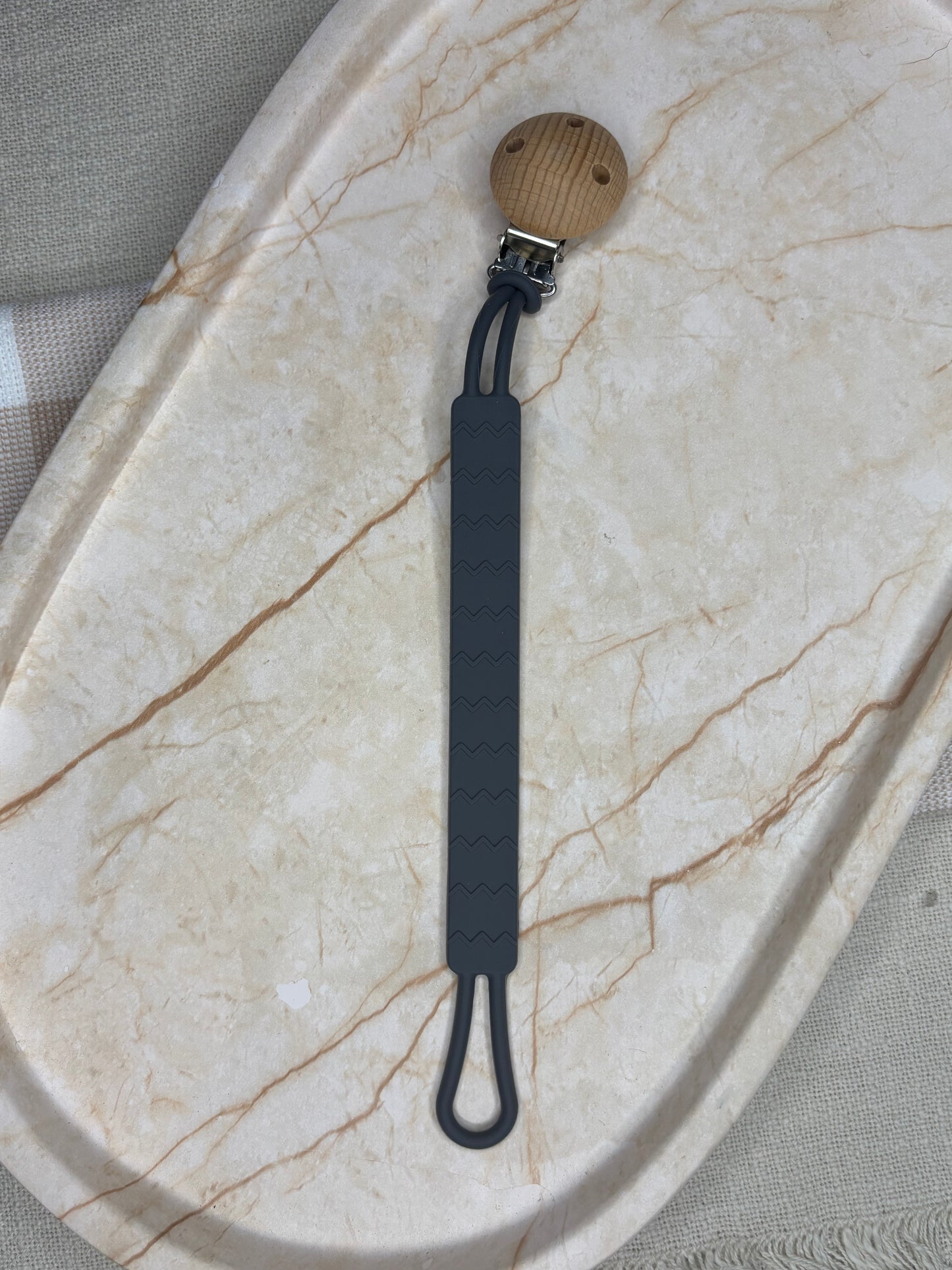 Black |Silicone Dummy Chain Single