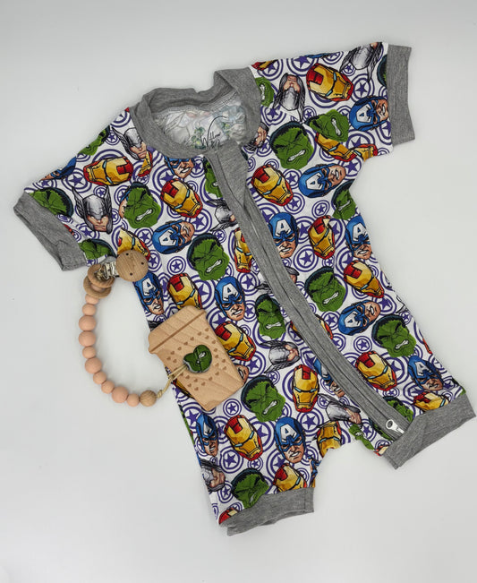 Bamboo Romper Avengers