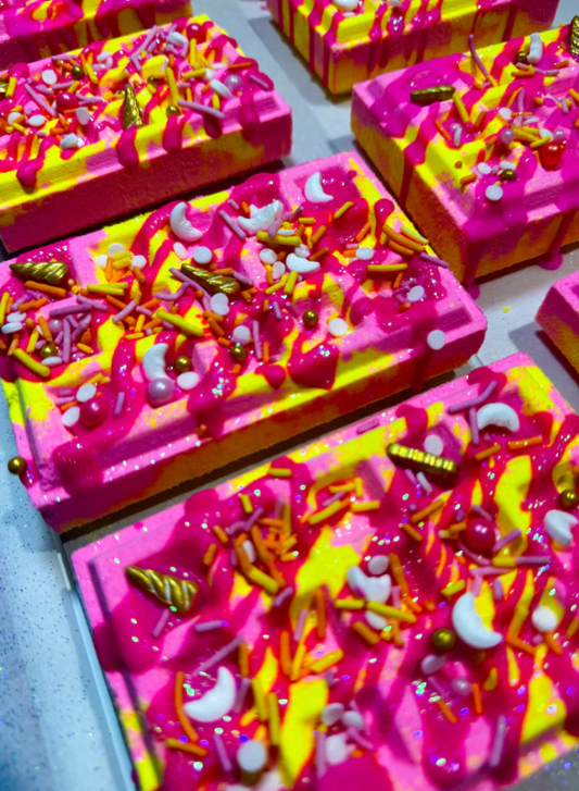Mango Passionfruit Sorbet Waffle Bath Bomb