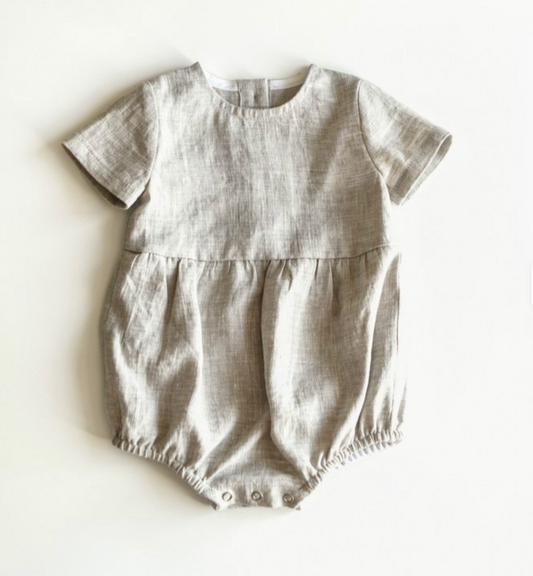Windy Linen Romper
