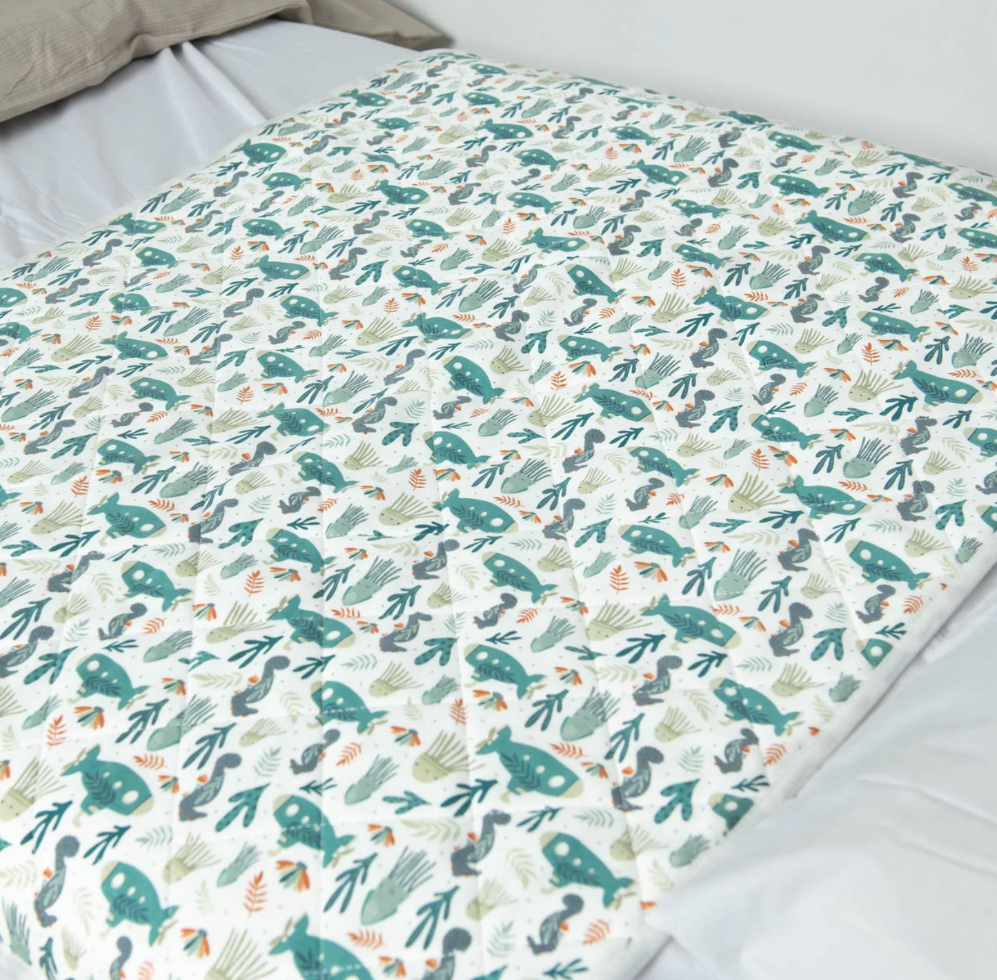 Spewy - Bed Mat - Single/King Single Underwater World