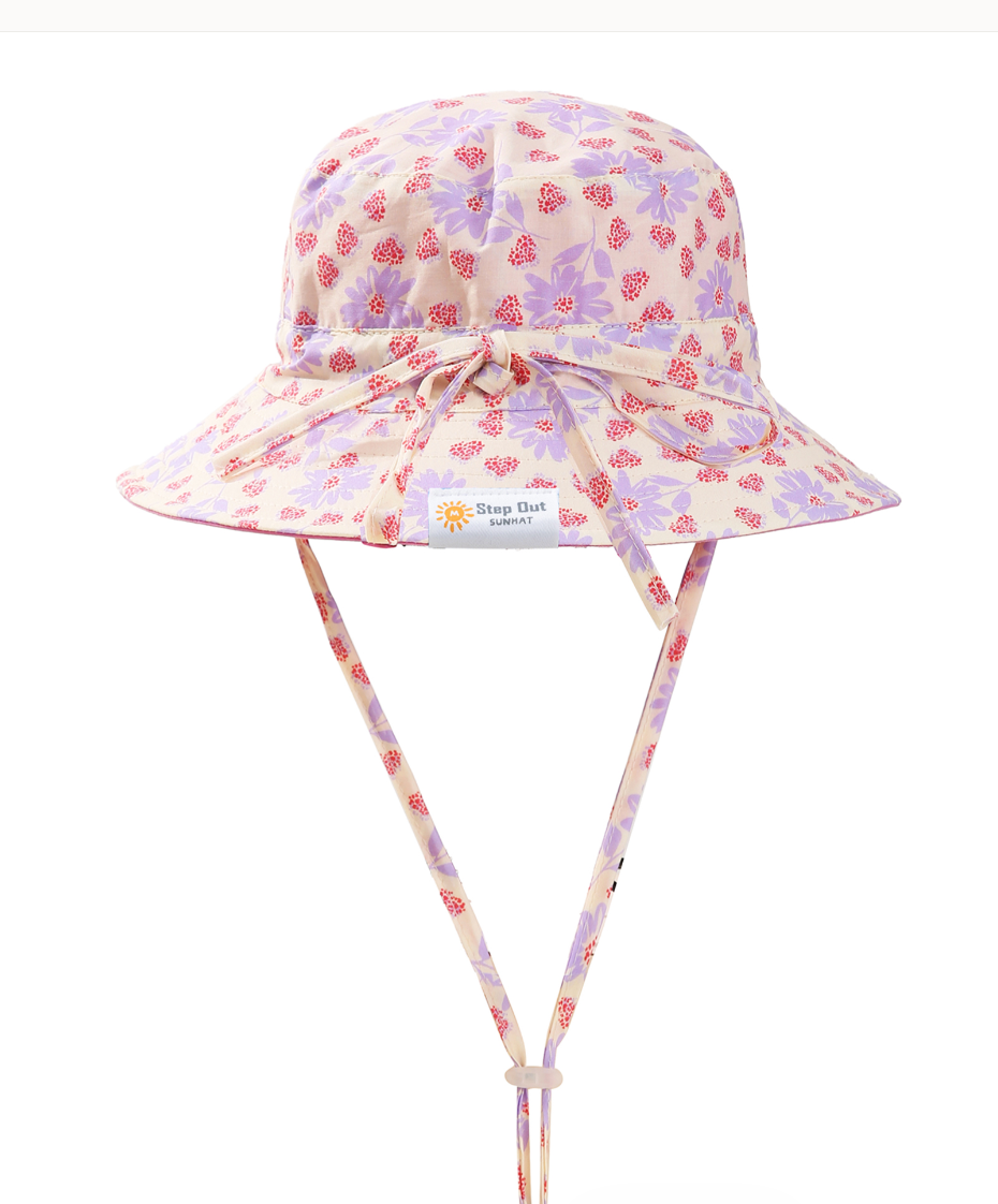 Lavender Daisy Sun Hat