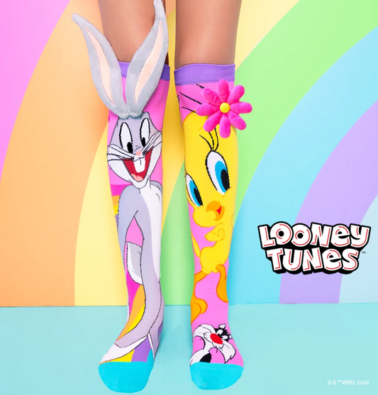 TWEETY AND BUGS BUNNY SOCKS