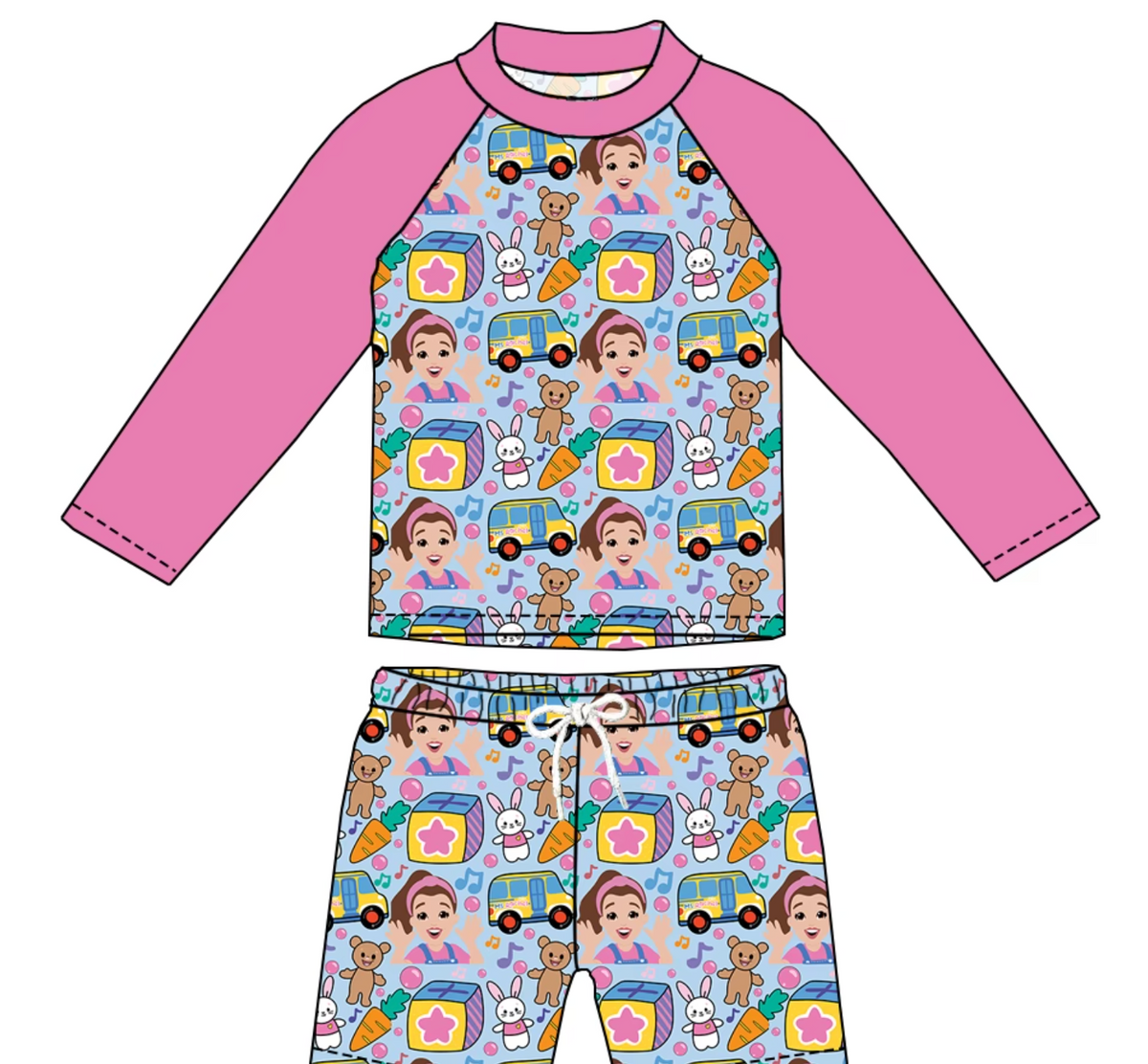 PRE ORDER Swimmers Ms Rachel Pink