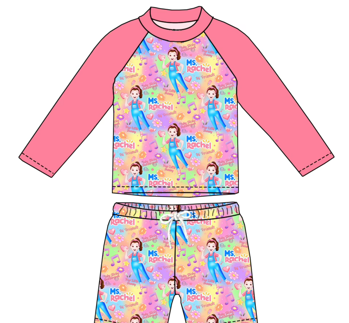 PRE ORDER Swimmers Ms Rachel Rainbow
