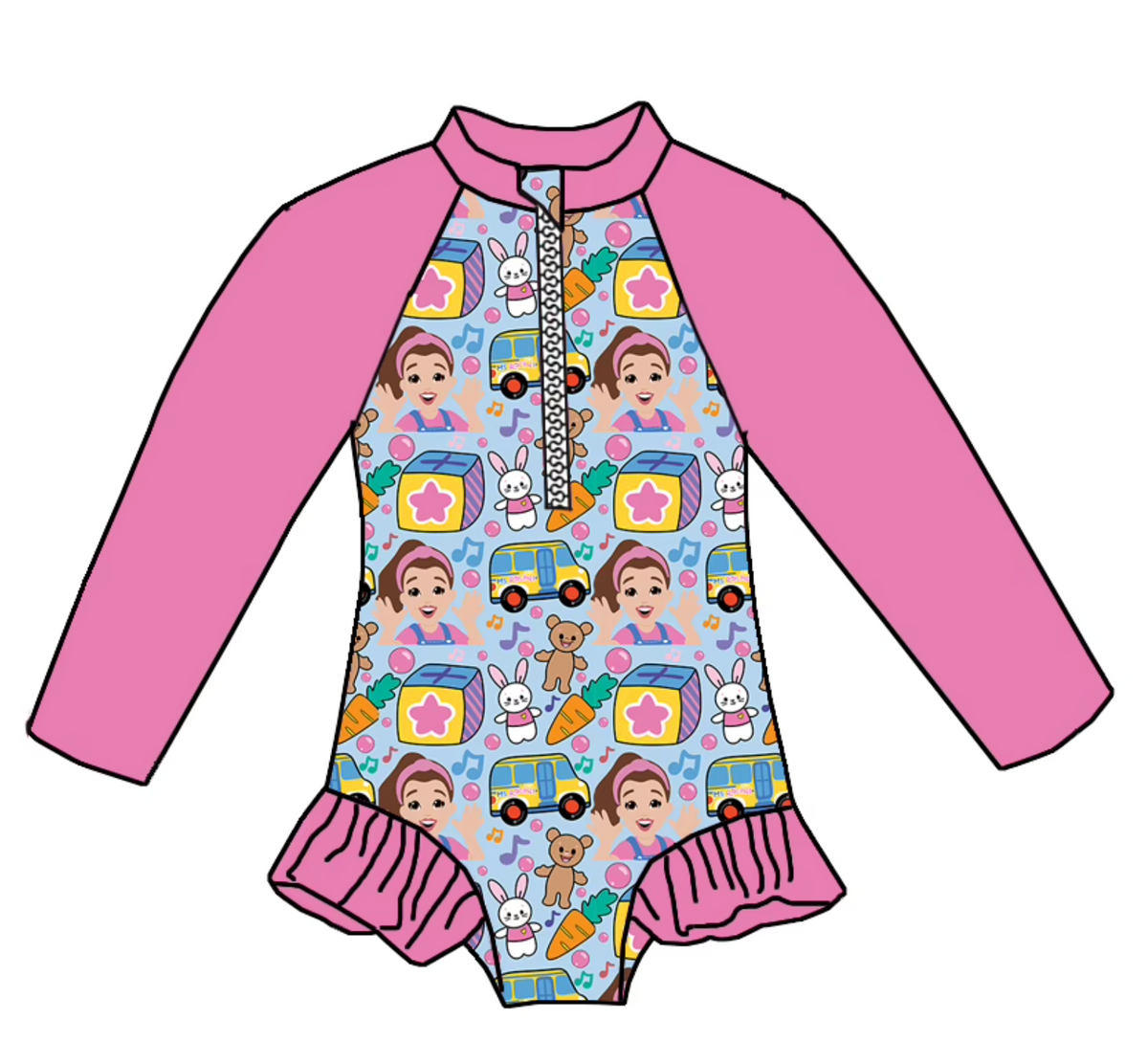 PRE ORDER Swimmers Ms Rachel Pink