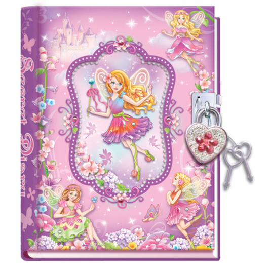 Diary with Lock Fairy