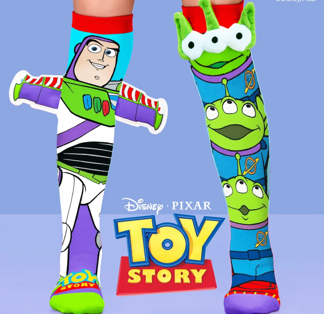 BUZZ AND ALIENS SOCKS