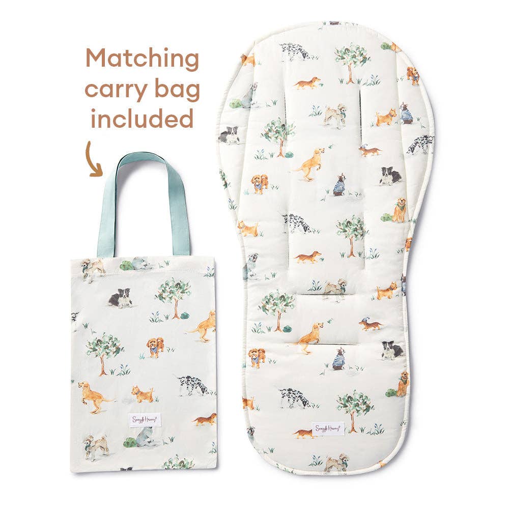 Dog Park Universal Organic Pram Liner