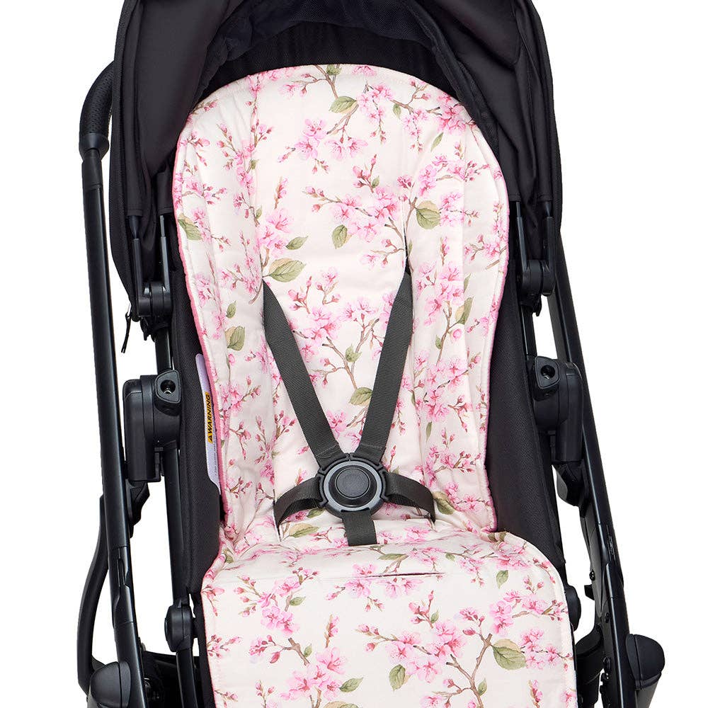 Cherry Blossom Universal Organic Pram Liner