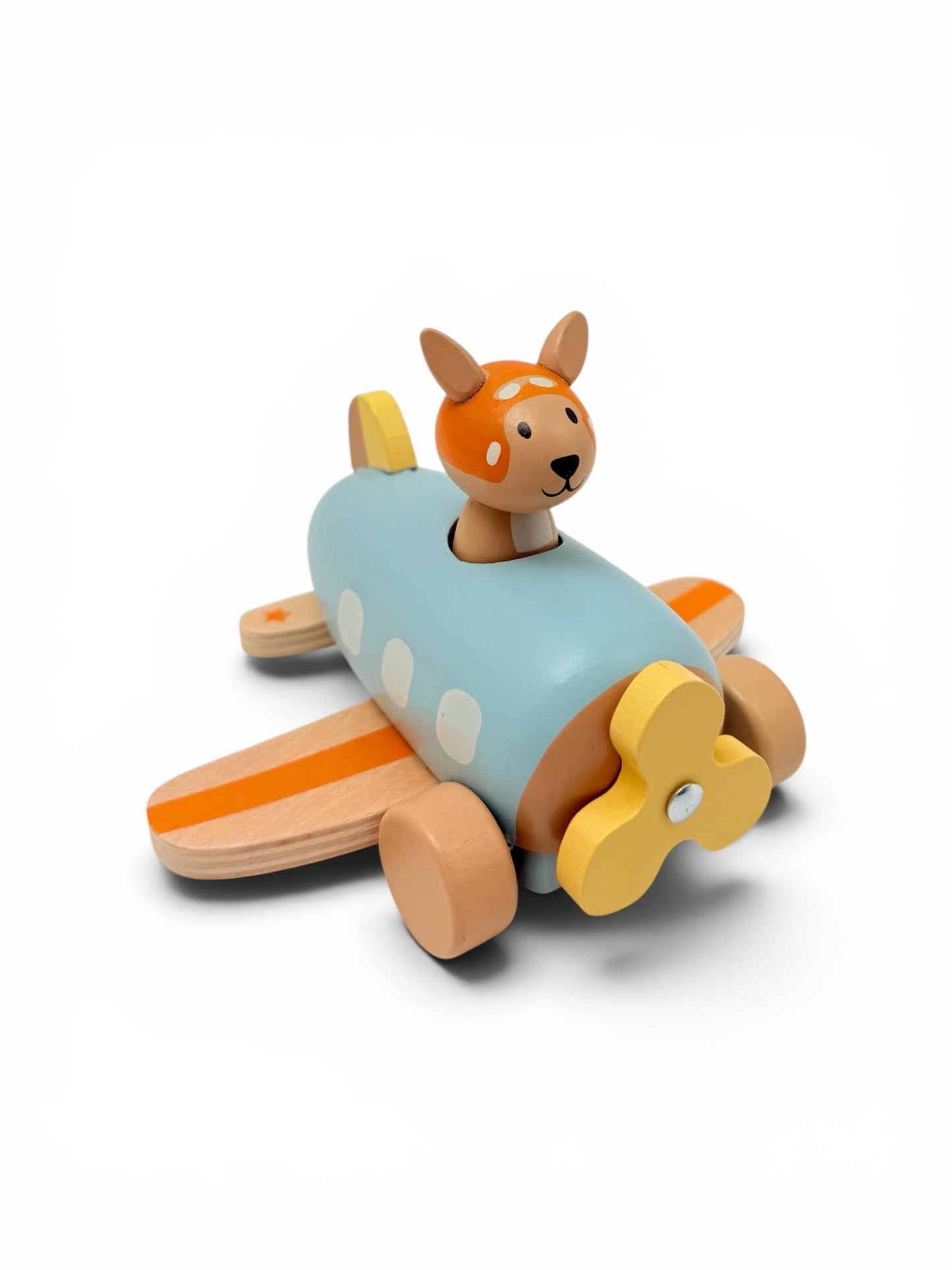 Onya Kids Wooden Kangaroo Airplane