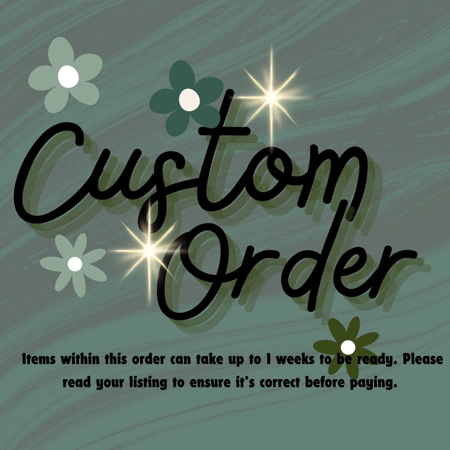 Custom Order | Lucinda Bowden