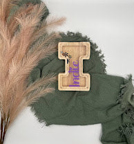 Wooden Letter Money Box