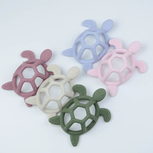 Silicone Turtle Teether