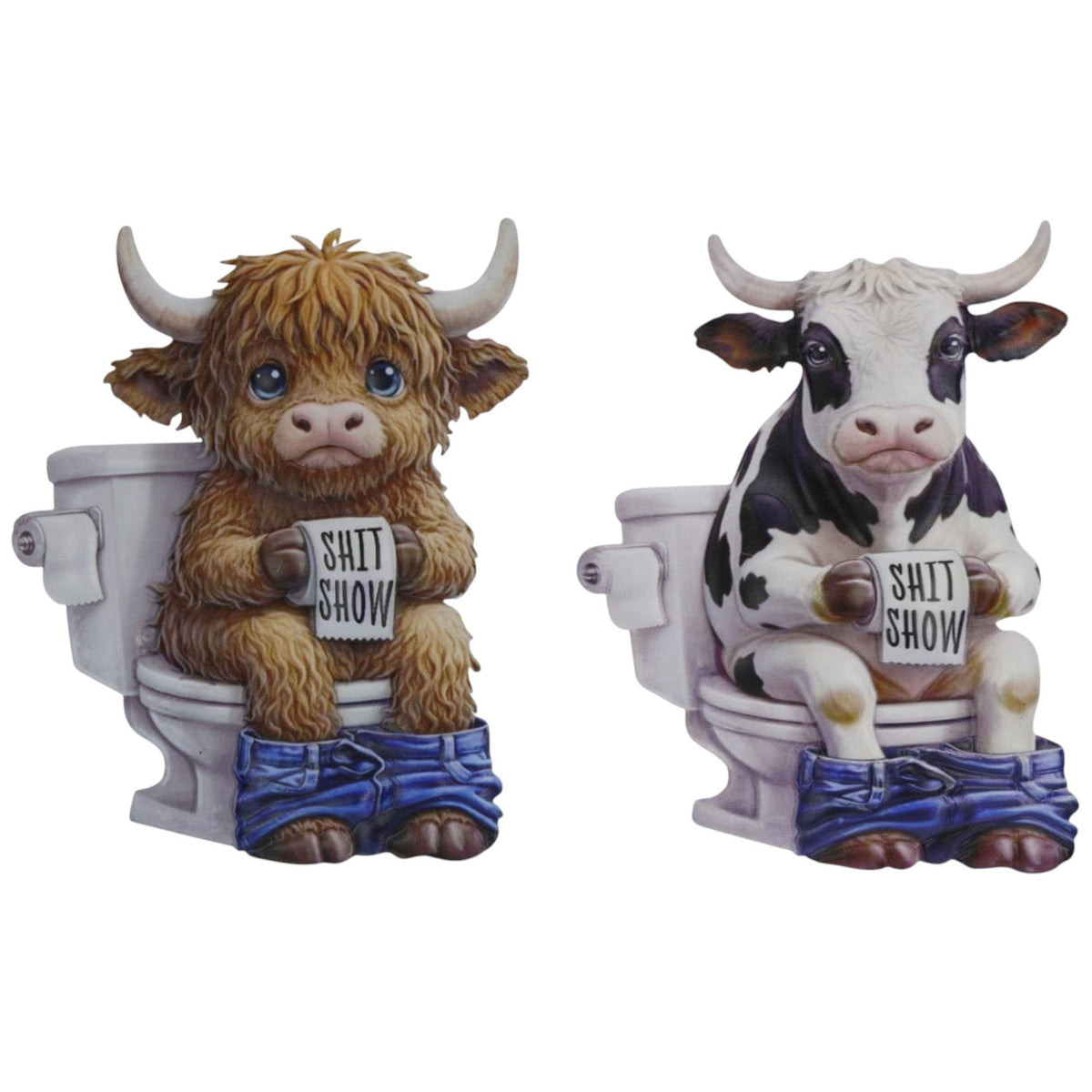 Metal Wall Cow
